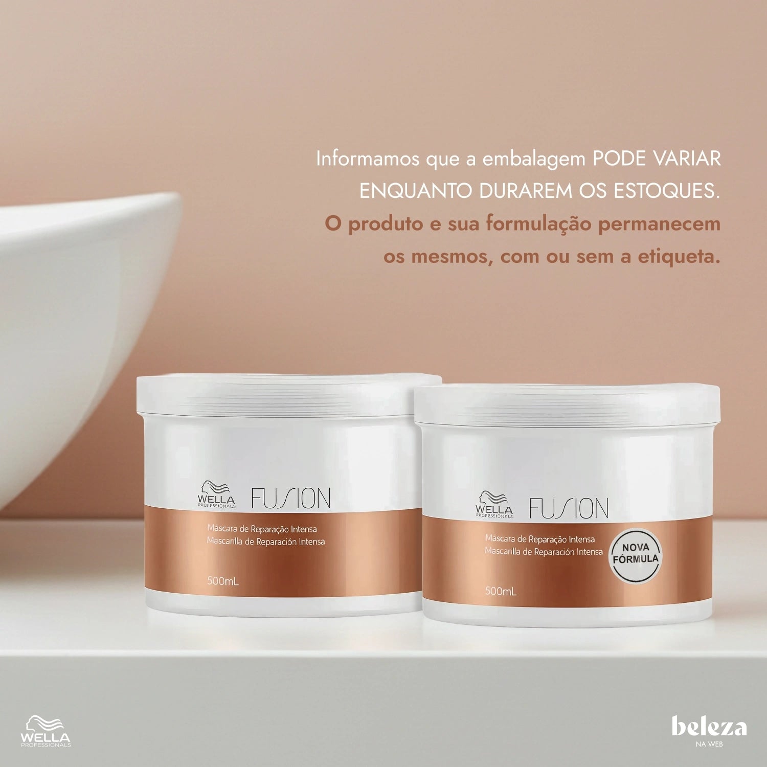 Wella Professionals Fusion Quarteto Shine Salon Kit Reparador
