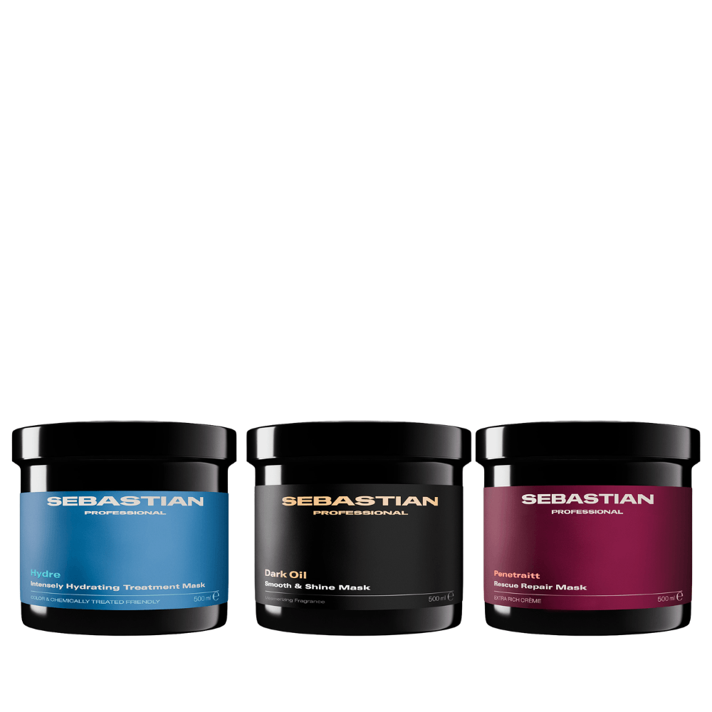 Sebastian Professional Kit Máscaras Cronograma Capilar 500ml