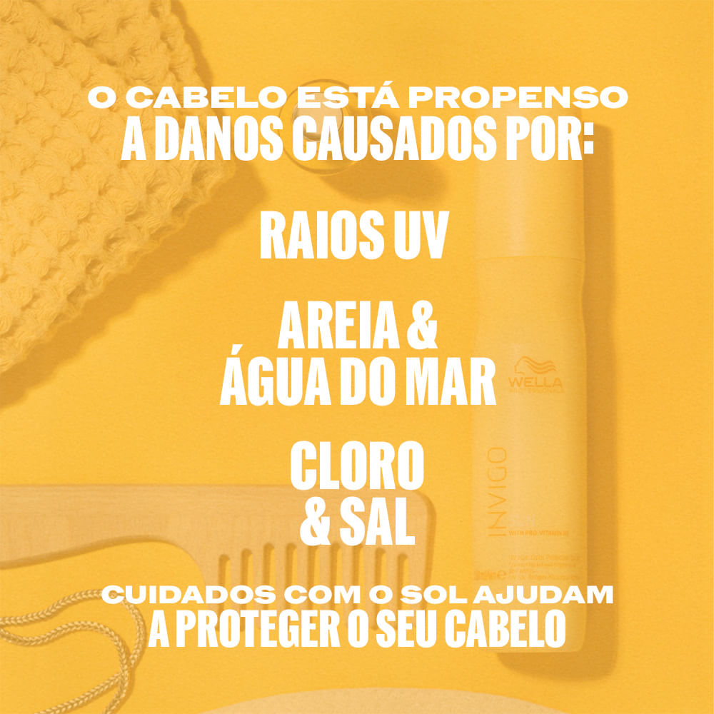 Wella Professionals Invigo Sun Spray Leave-In Proteção UV 150ml