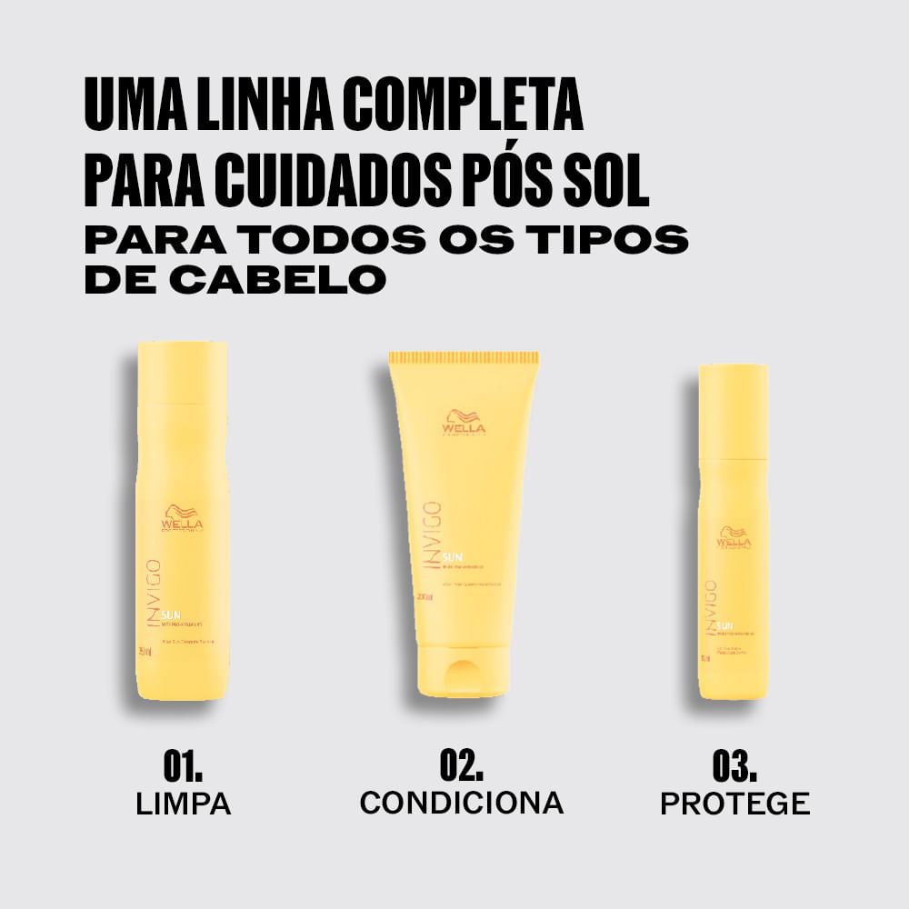 Wella Professionals Invigo Sun Shampoo Pós Sol 250ml