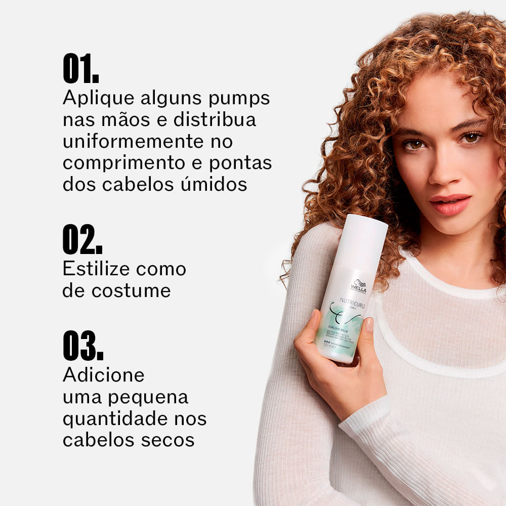 Wella Professionals Nutricurls Curlixir Balm Leave-In Nutritivo 150ml