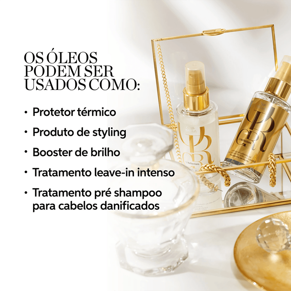 Wella Professionals Invigo Nutri-Enrich & Oil Reflections Kit Tratamento 5 Produtos