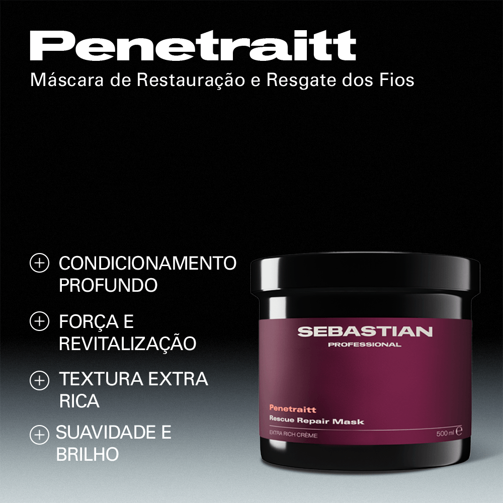 Sebastian Professional Kit Máscaras Cronograma Capilar 500ml