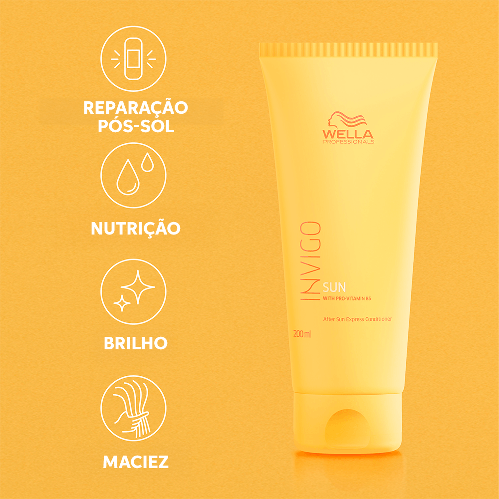 Wella Professionals Invigo Sun Condicionador Express Pós Sol 200ml