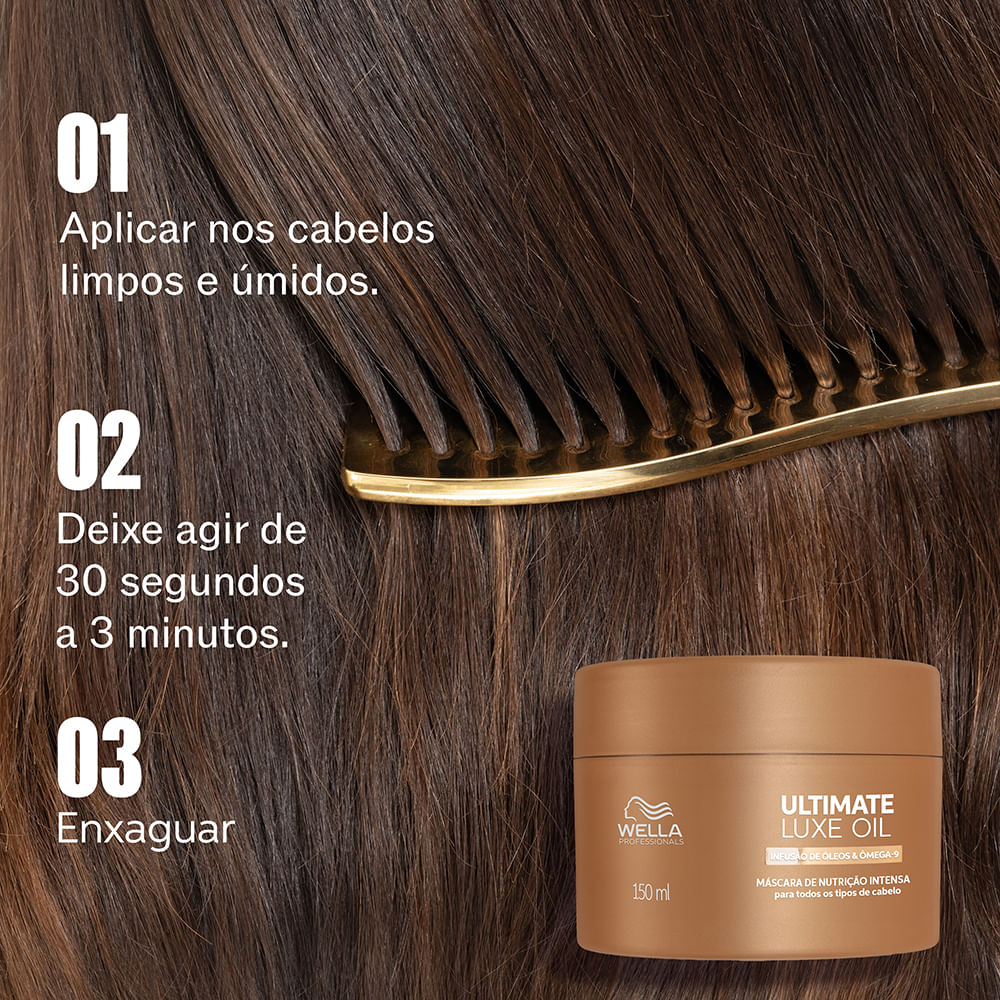 Wella Professionals Ultimate Luxe Oil Máscara