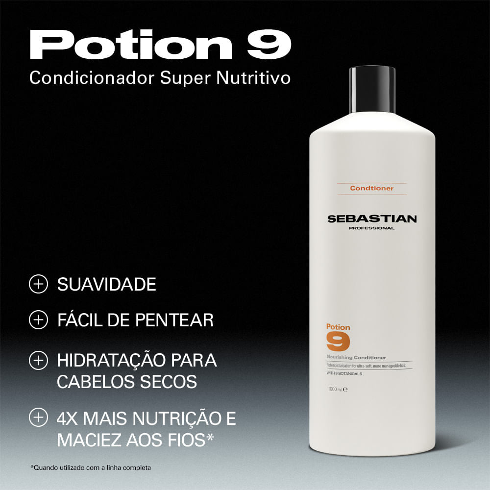 Sebastian Professional Condicionador Potion 9 1L