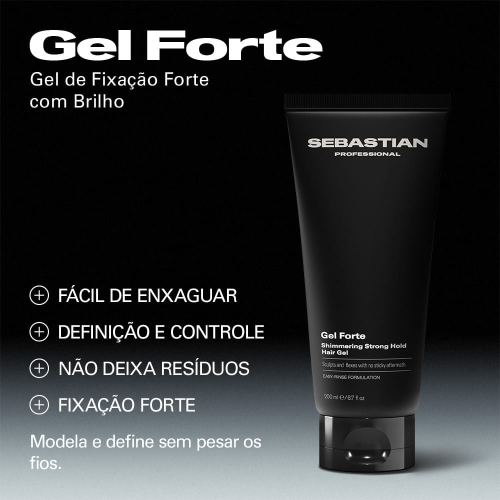 Sebastian Professional Gel Modelador Gel Forte 200ml