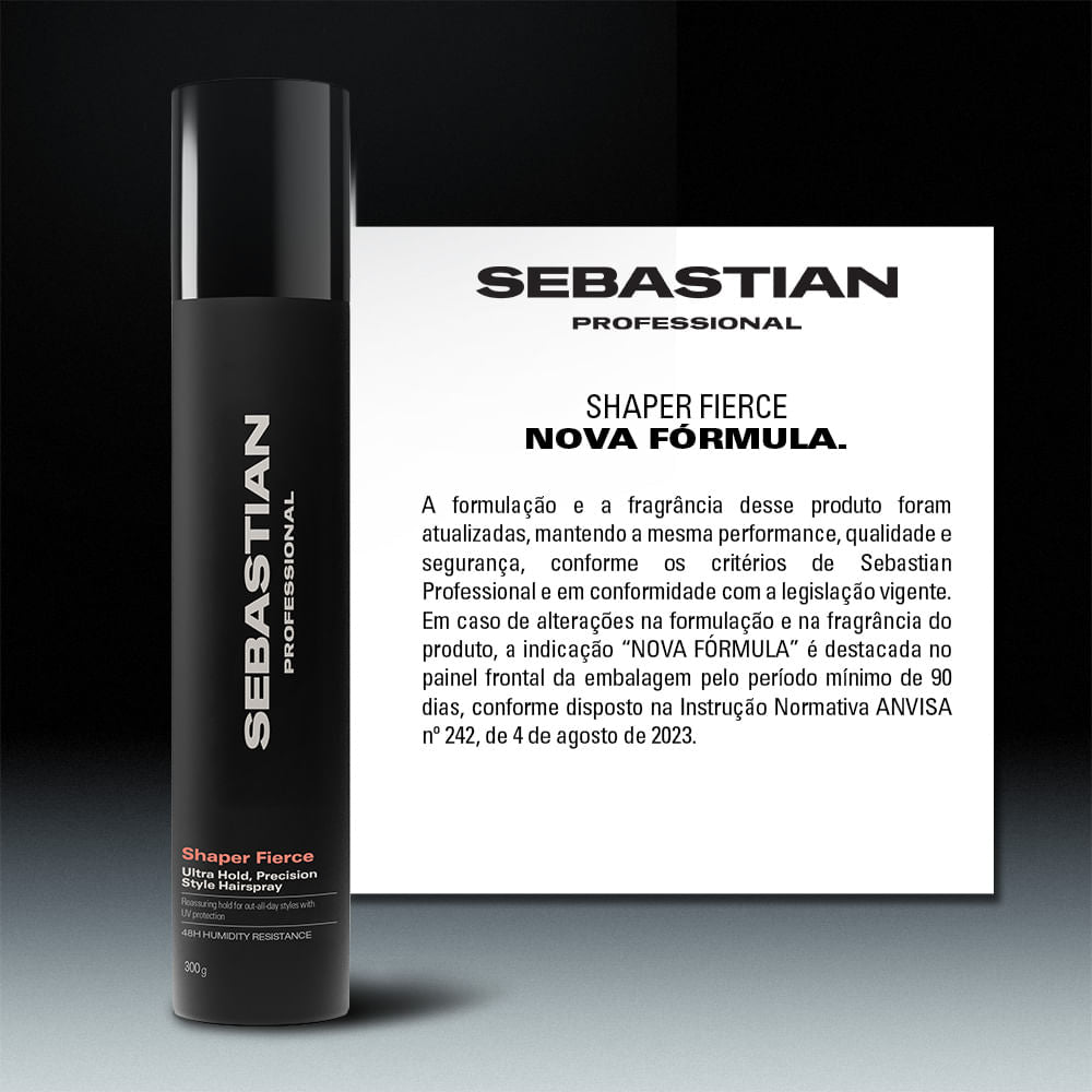 Sebastian Professional Spray Fixador Seb Shaper Fierce 300ml