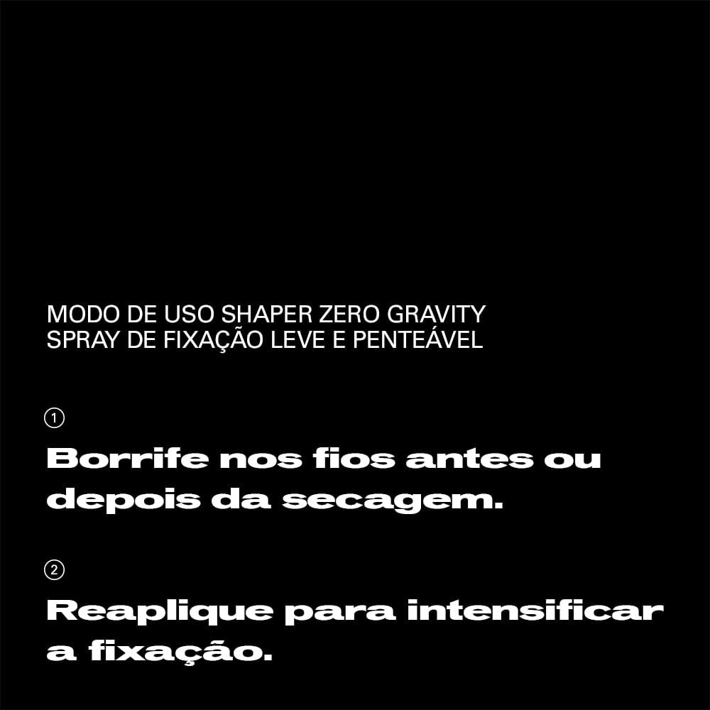 Sebastian Professional Spray Fixador Seb Shaper Zero 300ml
