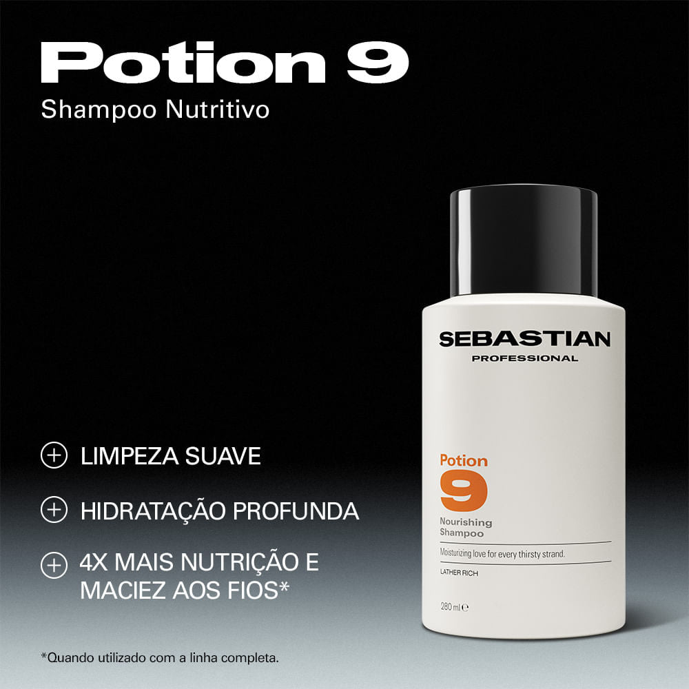 Sebastian Professional Shampoo Potion 9 280ml