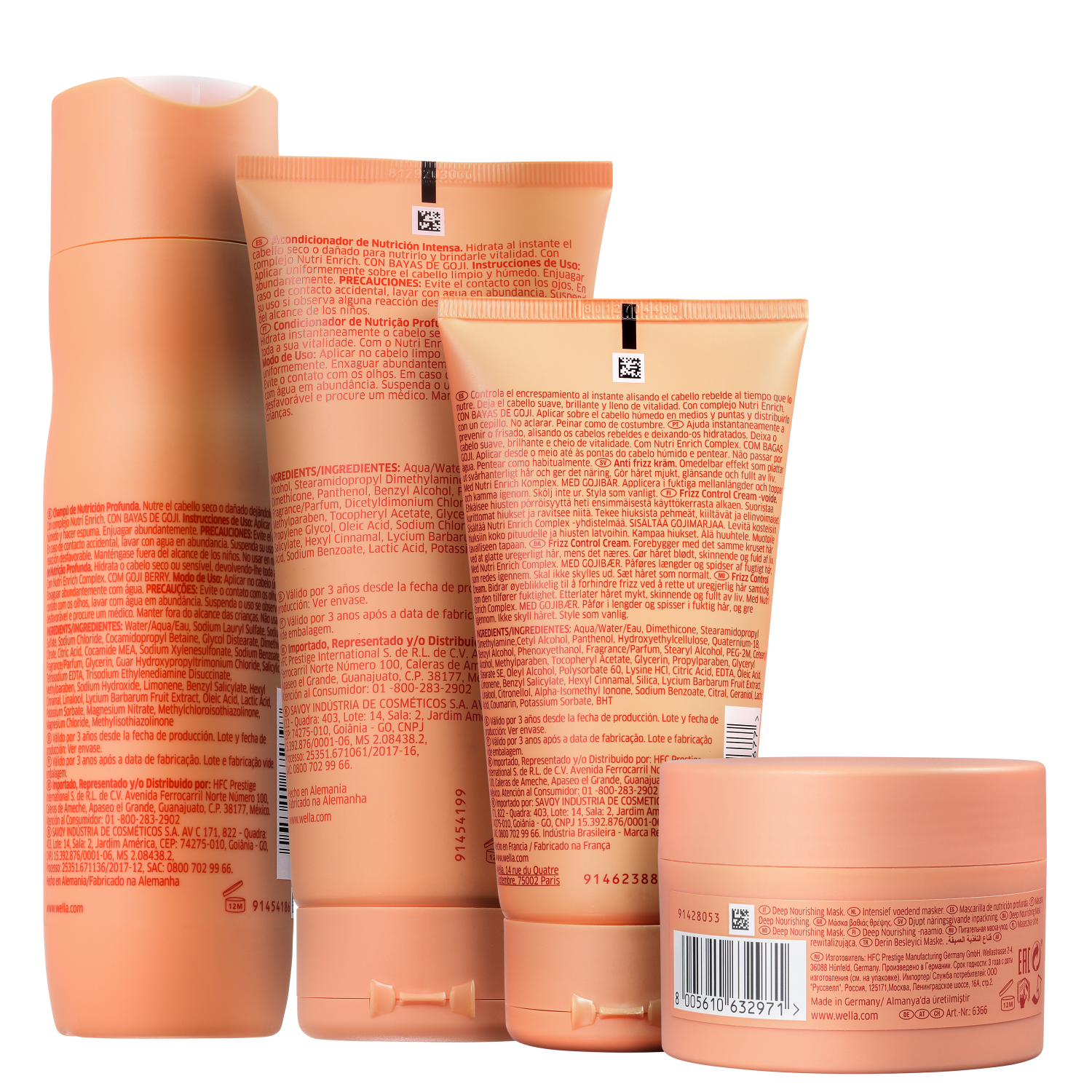 Wella Professionals Invigo Nutri-Enrich Kit Tratamento 4 Produtos