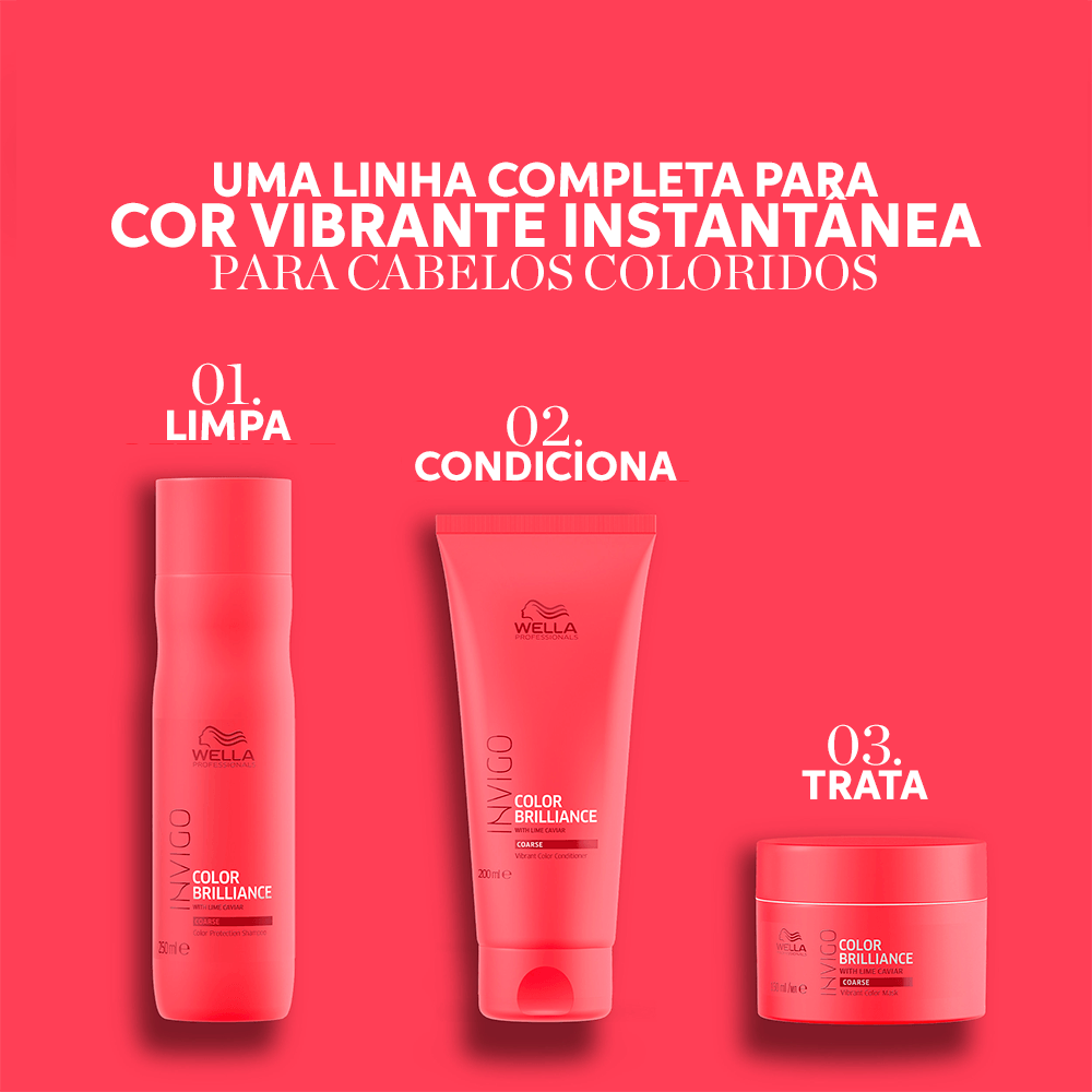 Wella Professionals Invigo Color Brilliance Máscara Reparadora