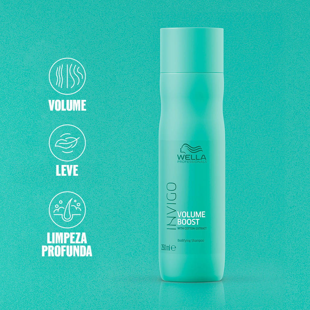 Wella Professionals Invigo Volume Boost Shampoo 250ml