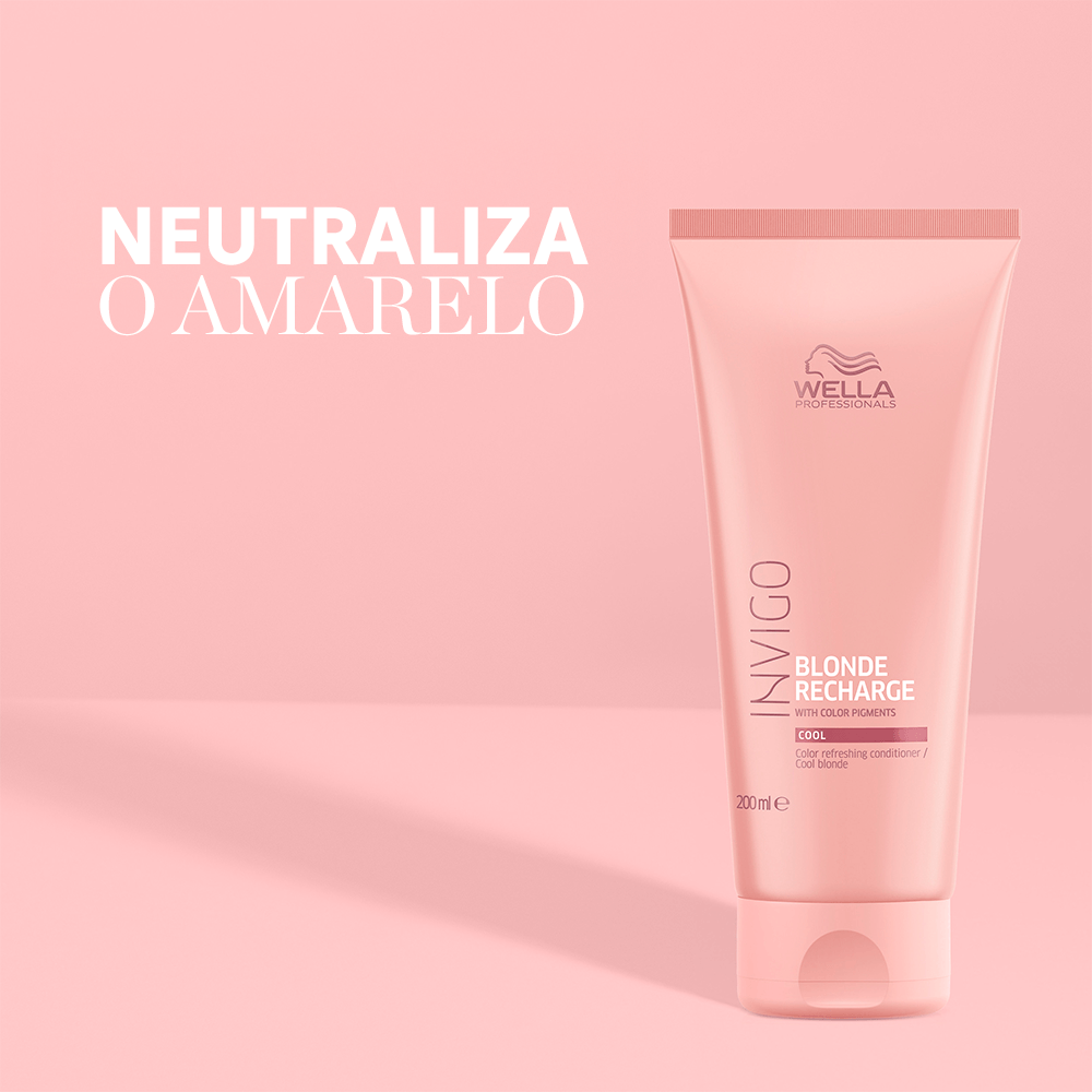 Wella Professionals Invigo Blonde Recharge Condicionador 200ml