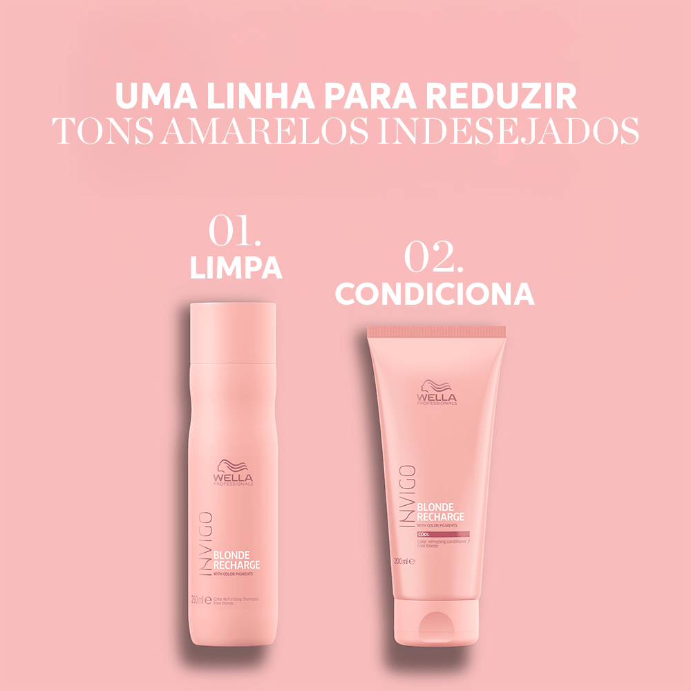 Wella Professionals Invigo Blonde Recharge Condicionador 200ml