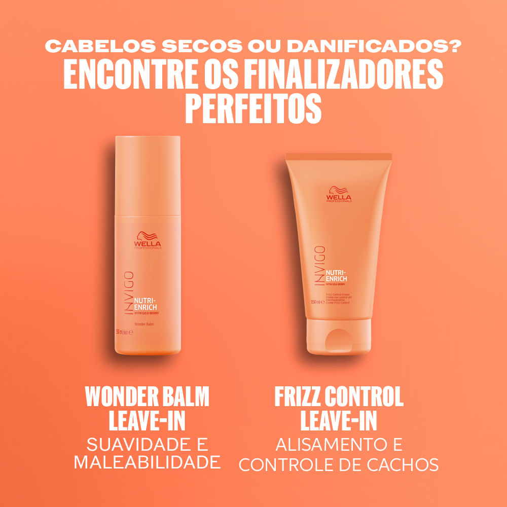 Wella Professionals Invigo Nutri Enrich Warming Express Máscara de Aquecimento 150ml