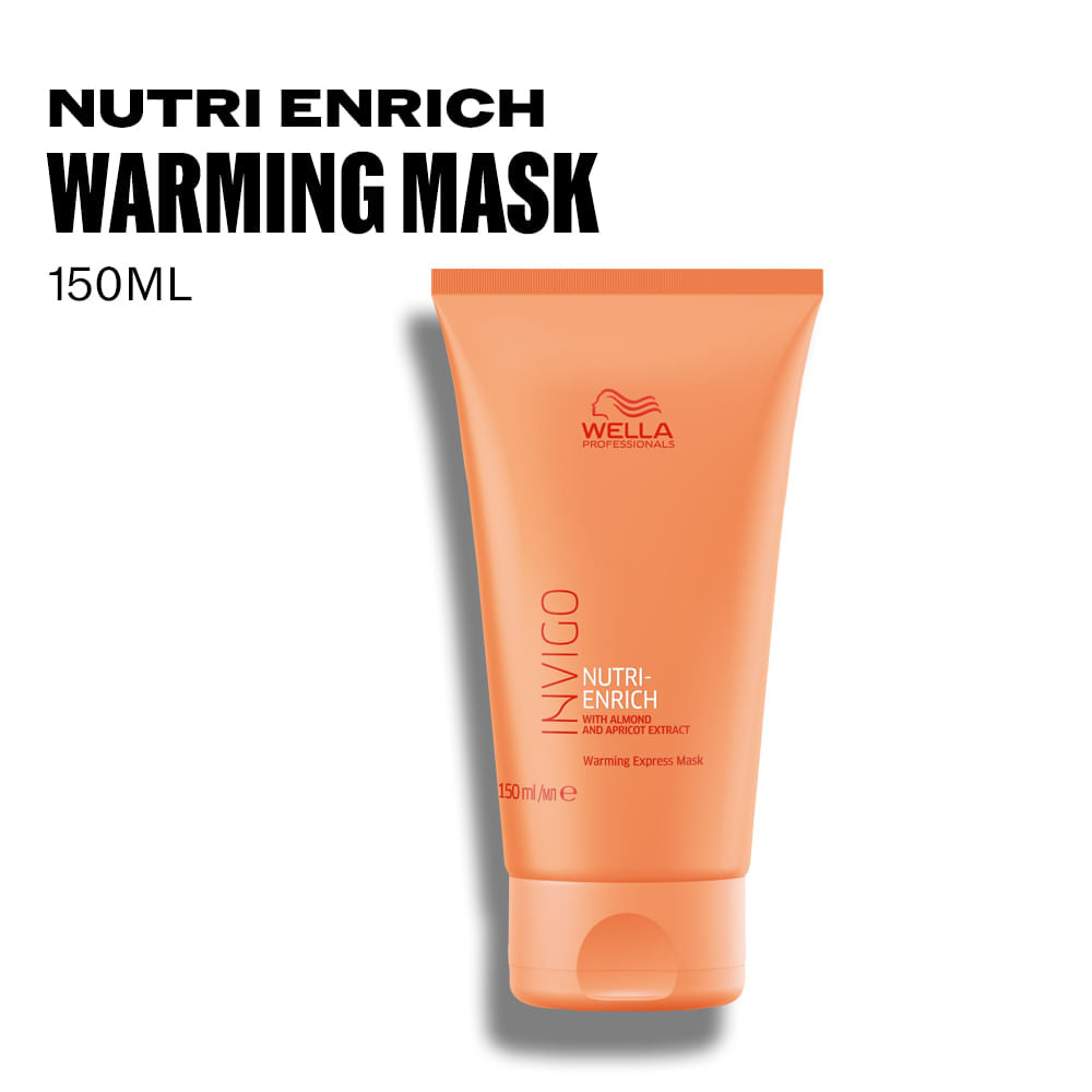 Wella Professionals Invigo Nutri Enrich Warming Express Máscara de Aquecimento 150ml