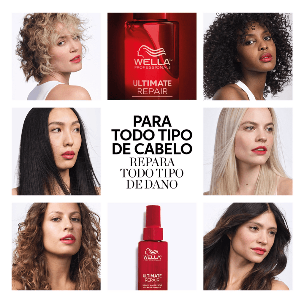 Wella Professionals Ultimate Luxe Oil Repair Kit Tratamento 5 Produtos