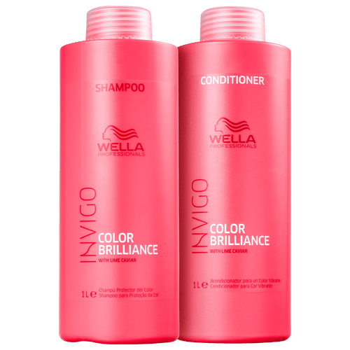 Kit Wella Professionals Invigo Color Brilliance Shampoo e Condicionador 1L Cada