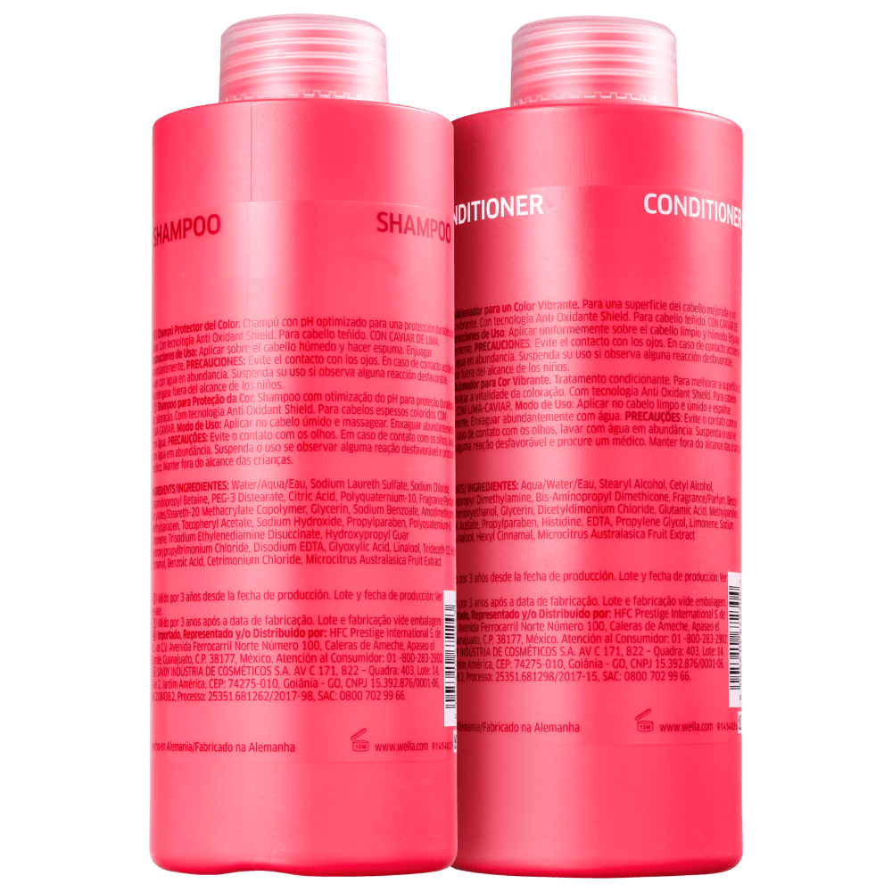 Kit Wella Professionals Invigo Color Brilliance Shampoo e Condicionador 1L Cada