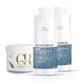 Wella Professionals Kit Blondorplex OR Salão Trio Shampoo 1L Condicionador 1L Máscara 500ml
