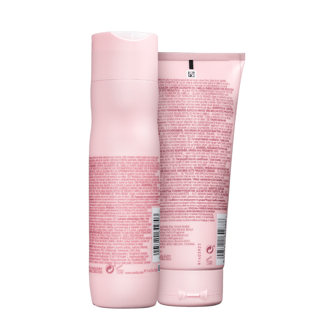 Wella Professionals Invigo Blonde Recharge Kit Shampoo e Condicionador 250ml