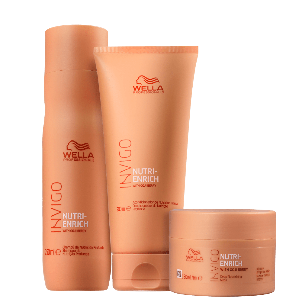 Wella Professionals Kit Invigo Nutri-Enrich Tratamento Capilar