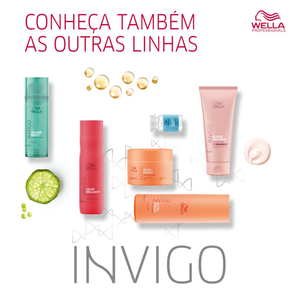 Wella Professionals Kit Invigo Nutri-Enrich Tratamento Capilar