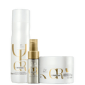 Wella Professionals Kit Oil Reflections Shampoo, Máscara e Óleo Light 30ml (3 Produtos)