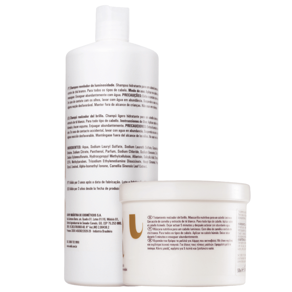 Wella Professionals Kit Oil Reflections Duo Salão 2 Produtos