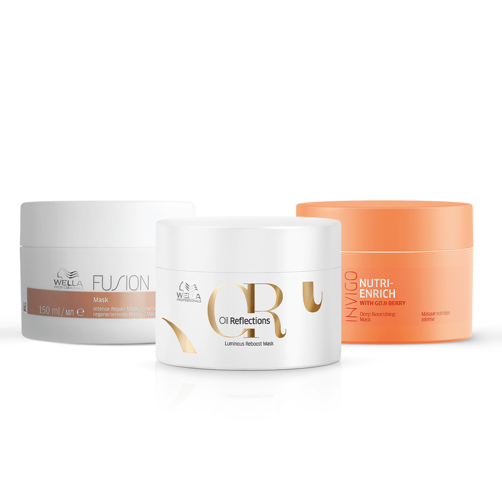 Wella Professionals Kit Cronograma Capilar Fios Perfeitos 3 Máscaras 150ml