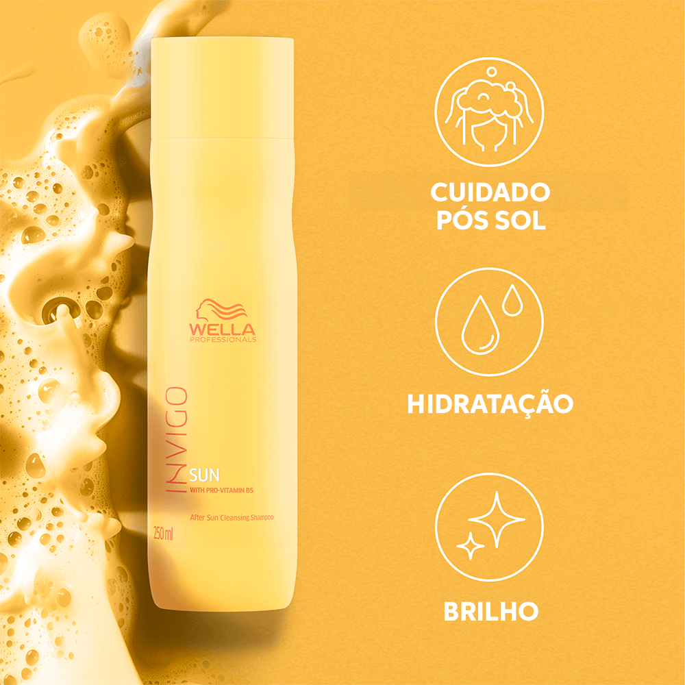 Wella Professionals Invigo Sun Kit Shampoo 300ml Condicionador 200ml