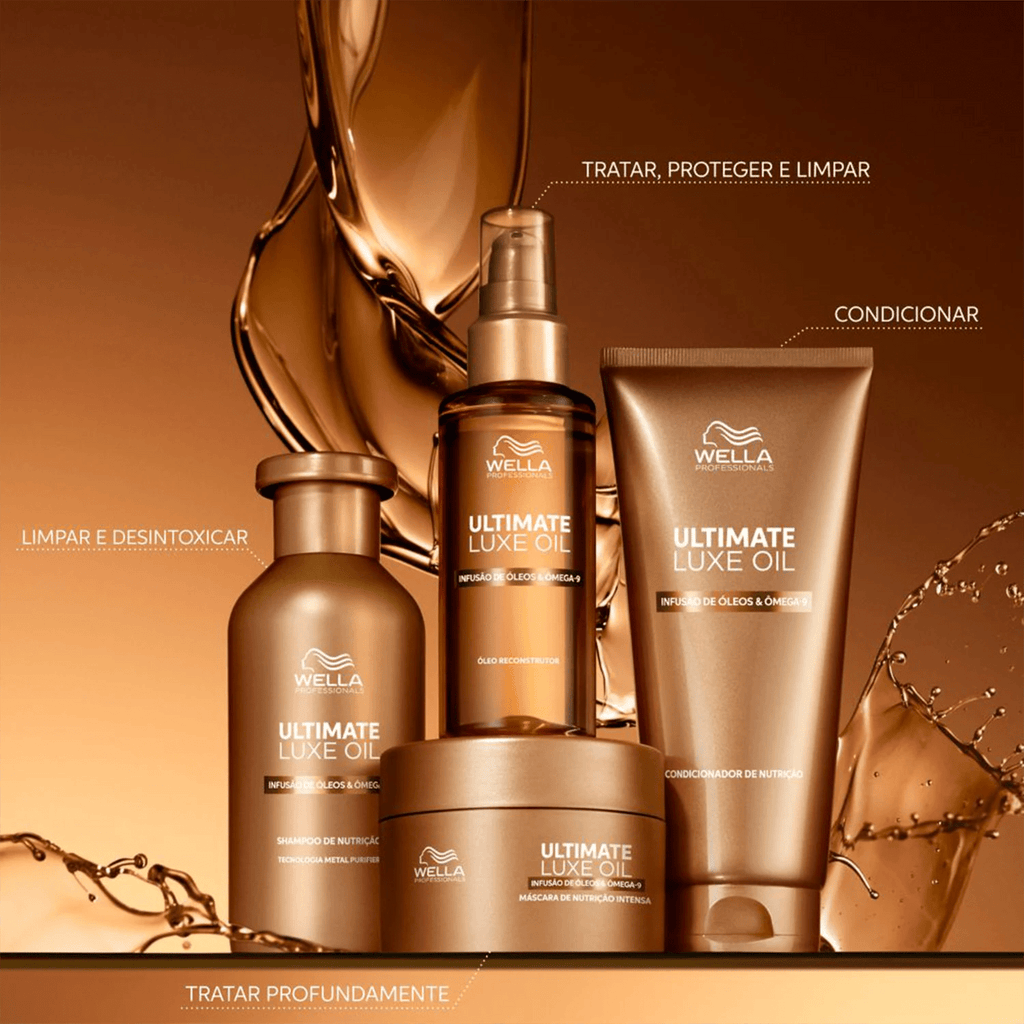 Wella Professionals Ultimate Luxe Oil Repair Kit Tratamento 5 Produtos