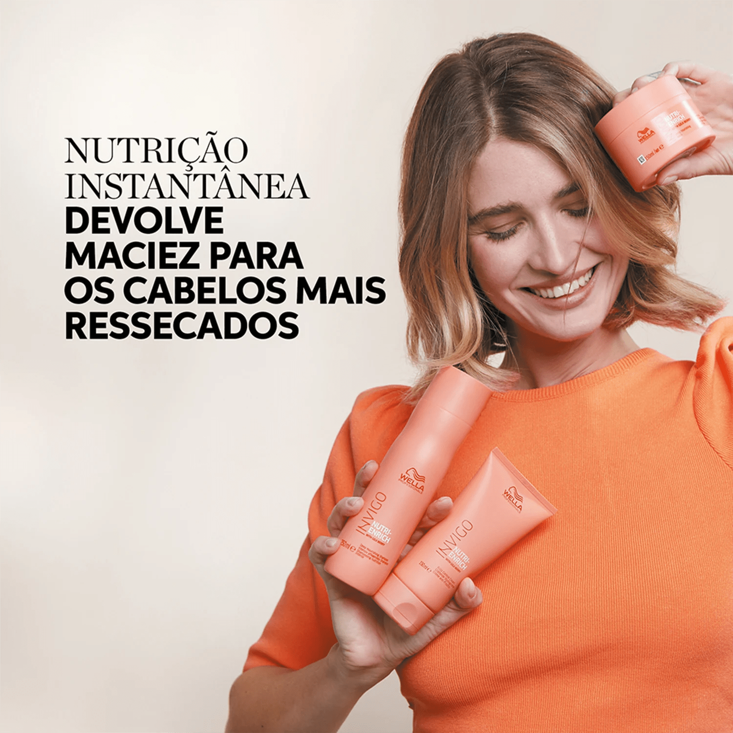 Wella Professionals Invigo Nutri-Enrich Kit Tratamento 4 Produtos