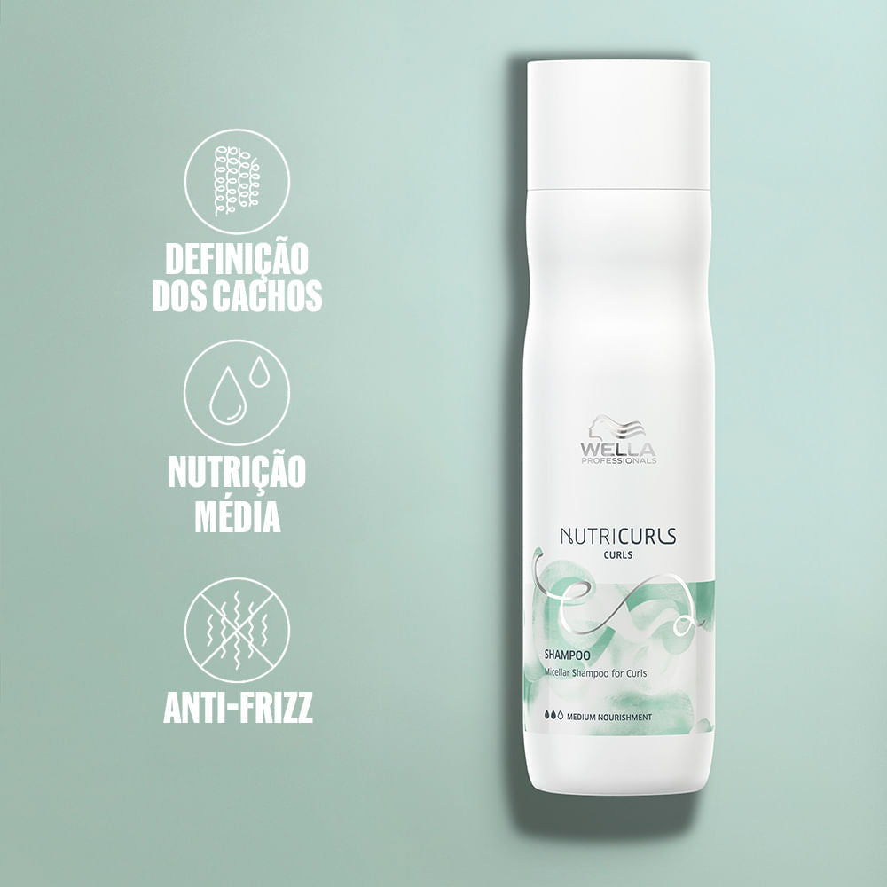 Wella Professionals Nutricurls Shampoo 250ml